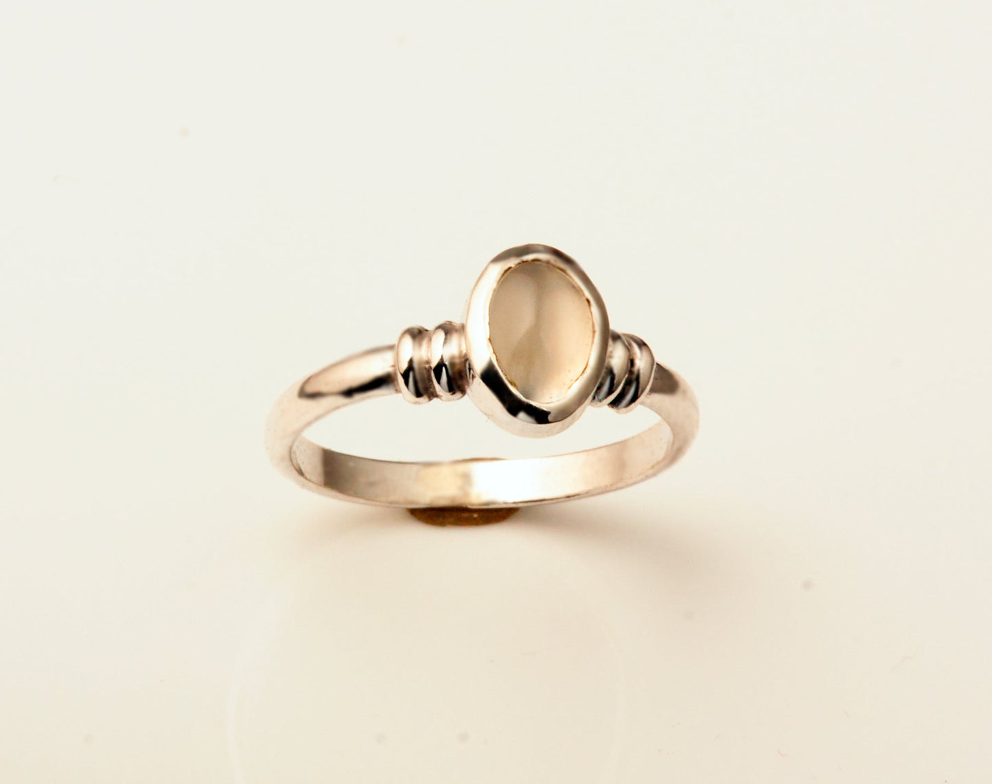 Schenk dir was Ring mit Mondstein 925 Silber